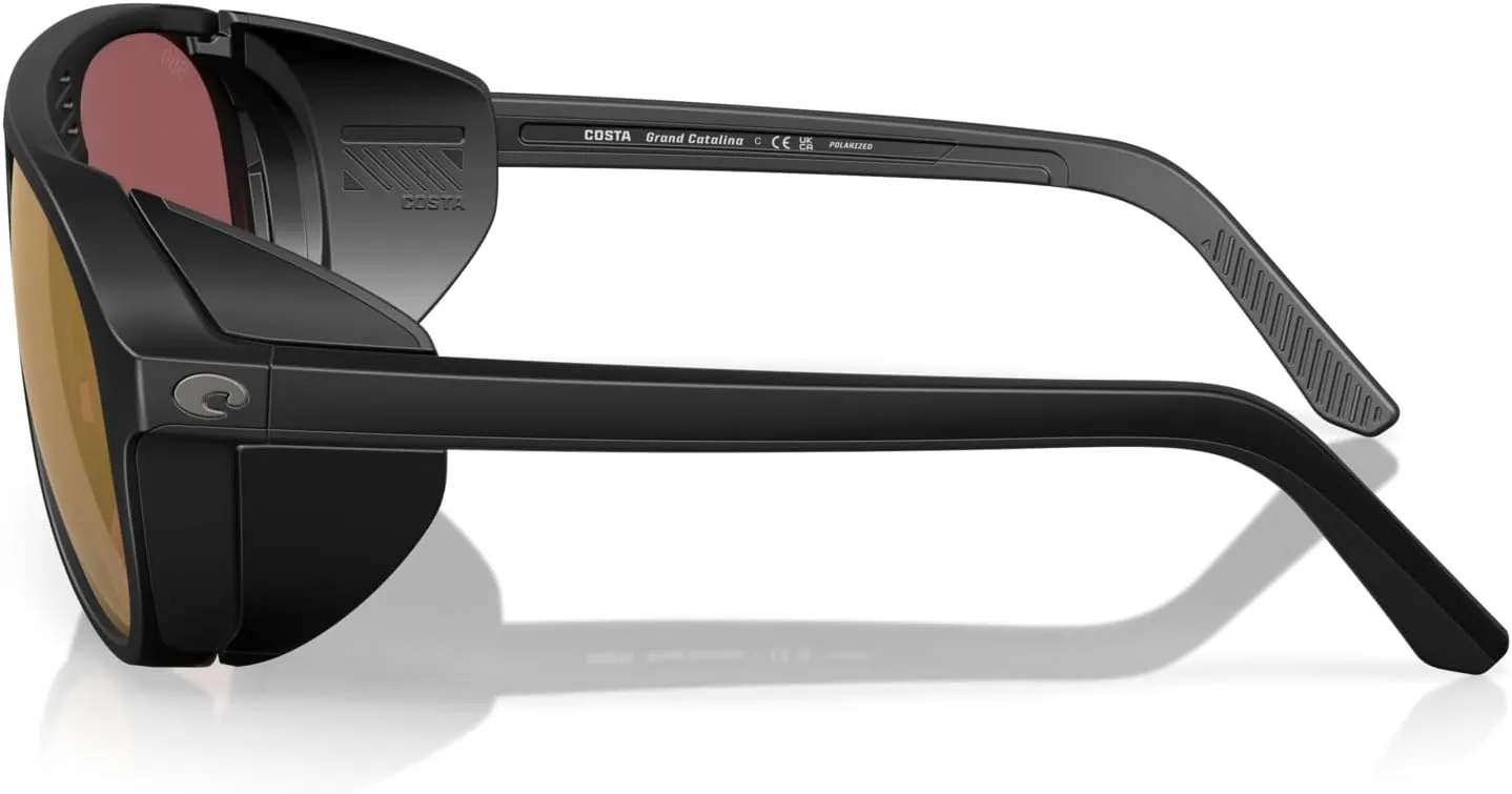 Costa Man Sunglasses Matte Olive Frame, Gray Lenses, 59MM