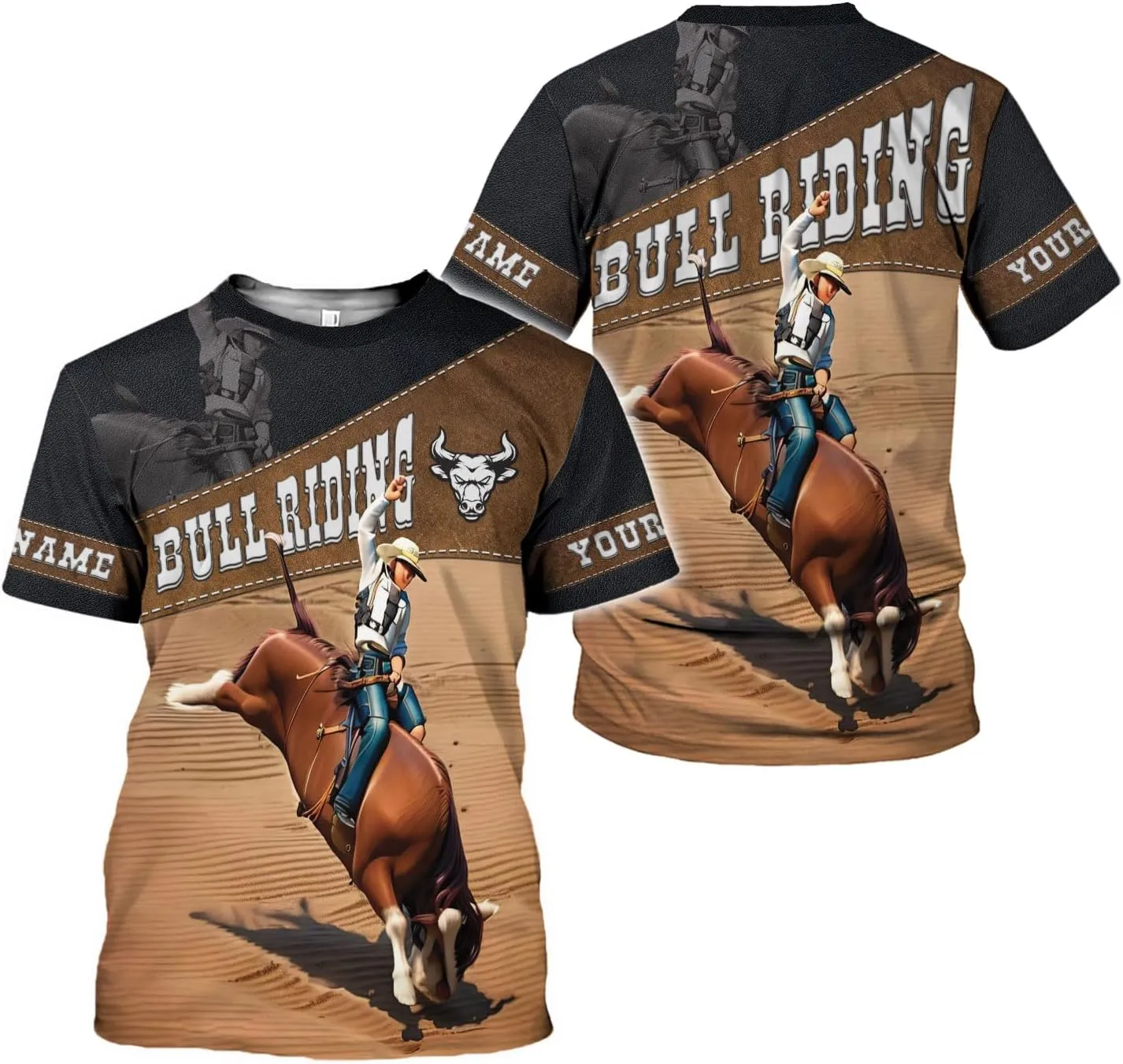 Custom Bull Riding Shirts Bullriding Shirt Professional Bull Riders Apparel Gifts for Men and Women Future Bull Rider T Shirt