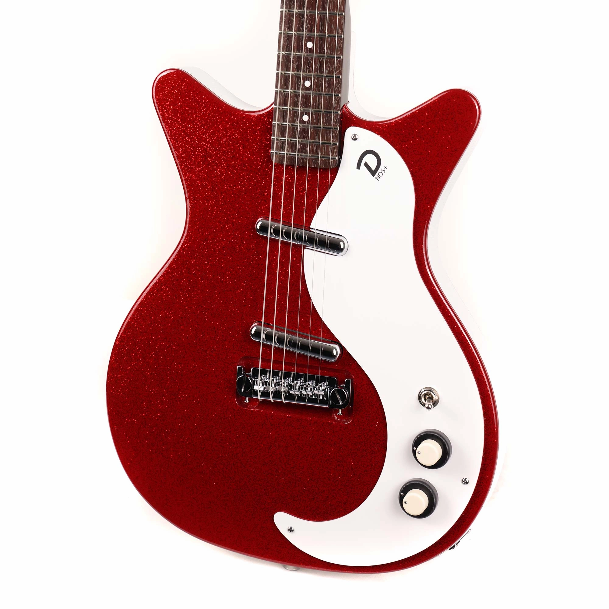 Danelectro ’59M NOS  Metalflake Guitar Red