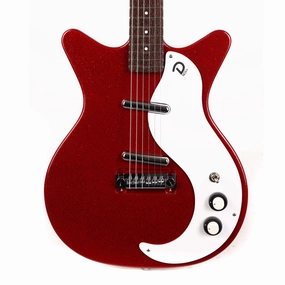 Danelectro ’59M NOS  Metalflake Guitar Red