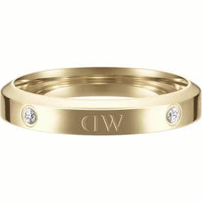 Daniel Wellington Classic Lumine Ring | Gold Plated | Size 56