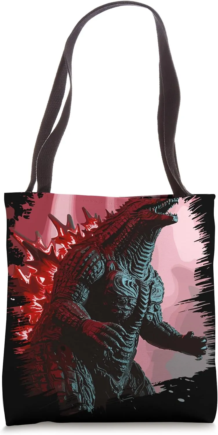 Dark Spiky Monster Art For Sci Fi And Fantasy Fans Tote Bag