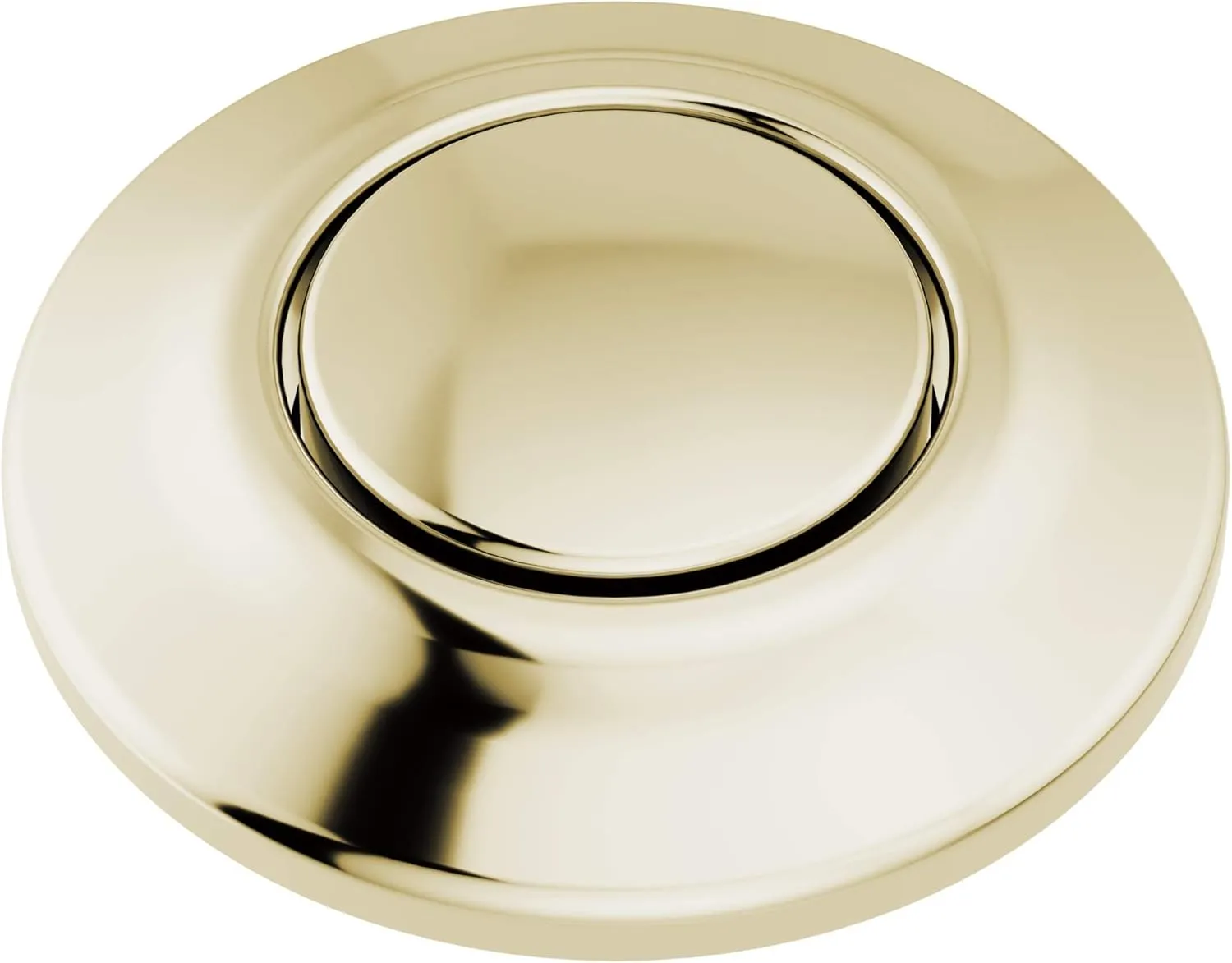 Delta 72050 Garbage Disposal Air Switch with Dual Outlet Power Module - Brilliance Polished Nickel