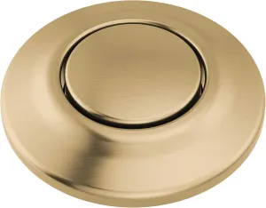 Delta Faucet Air Switch for Disposal Gold, Air Switch for Garbage Disposal, Air Switch Kit, Air Switch Button, Champagne Bronze 72050-CZ