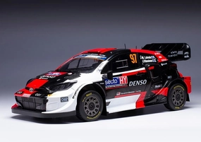 Diecast Model Car Compatible for iXO Models 1:18 Toyota GR Yaris Rally1#97 J-M.Latvalla – J.Hänninen Rally Finland 2023 18RMC174B22