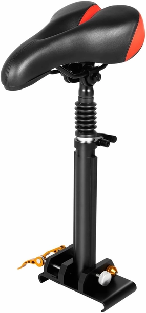 Electric Scooter Seat, Adjustable Shock Absorption Seat Universal Punch Scooter Seat Attachment Replacement for Xiaomi M365 M365PRO