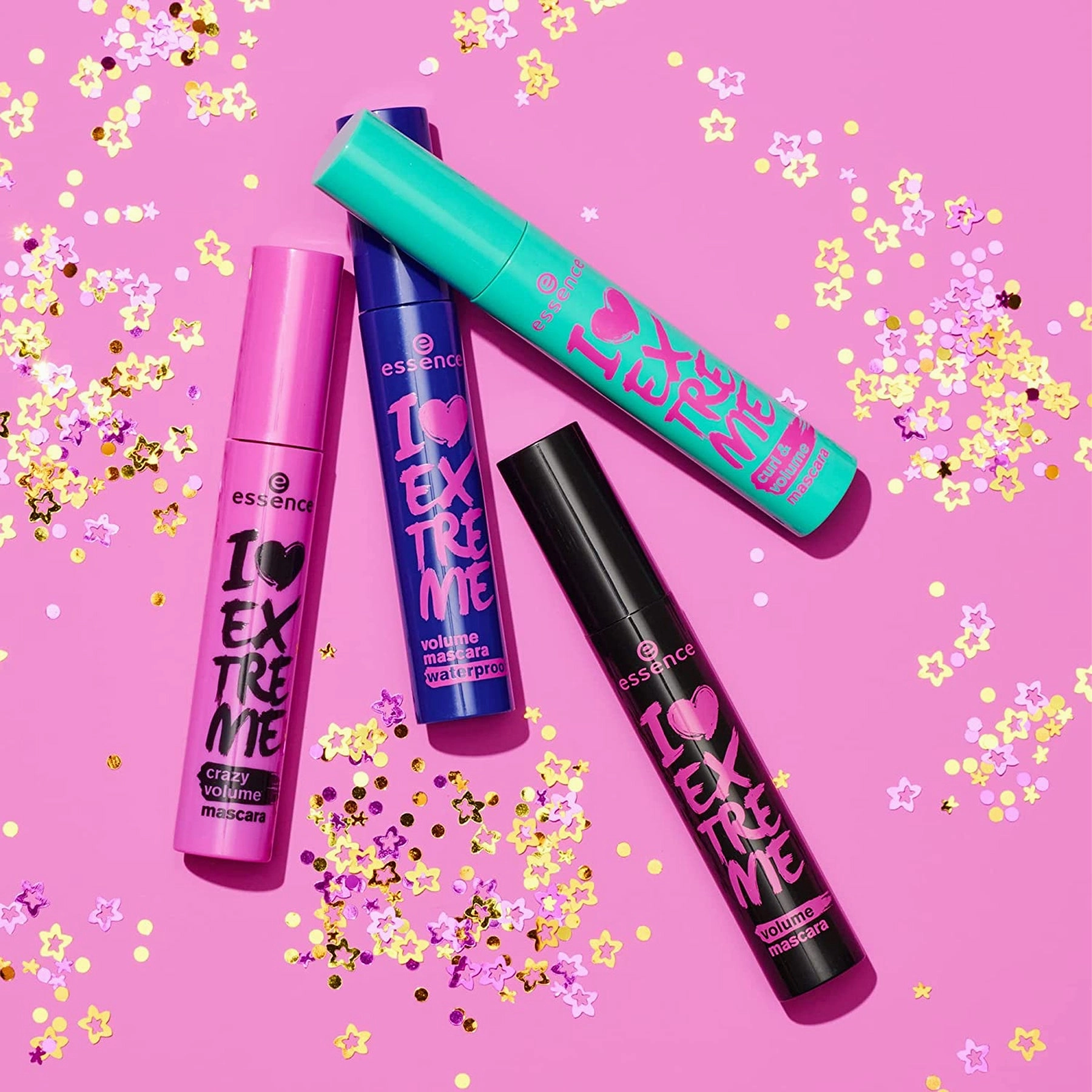 Essence I Love Extreme Volume Mascara Curl & Volume (Green)