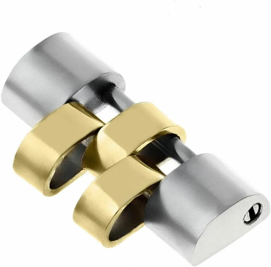 Ewatchparts 16mm Links Compatible With Jubilee Watch Band Rolex Datejust 16013 16233 Gold Stainless Steel Two Tone
