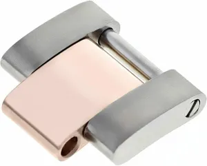 Ewatchparts Rose Gold Real18K Stainless Steel Solid Gold Oyster Watch Band Link Compatible With Rolex Midsize 17834 178341