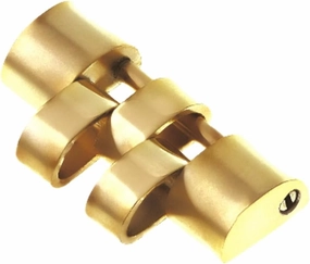Ewatchparts 16mm Link Compatible With Jubilee Watch Band Rolex Datejust 16013 16014 President Gold Color