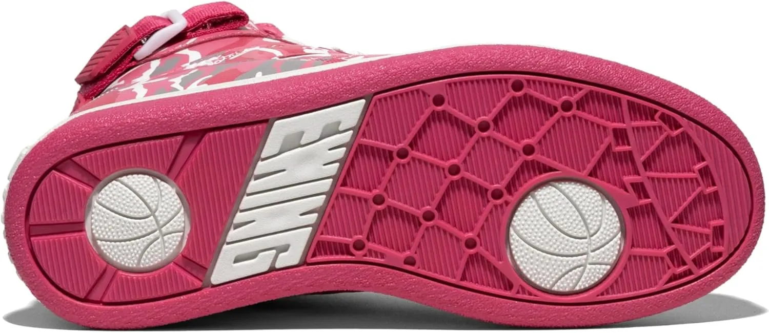 Ewing PATRICK ATHLETICS WOMEN'S 33 HI ORION Pink Camo – Retro 1990 Hybrid Design with Vegan Synthetic Upper