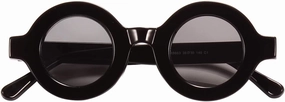 Fashion Thick Bold Frame Round Sunglasses Anti-UV Outdoor Colorful Glasses