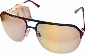 Fila Mens Matte Gold Square Aviator Sunglass SF9946 648X