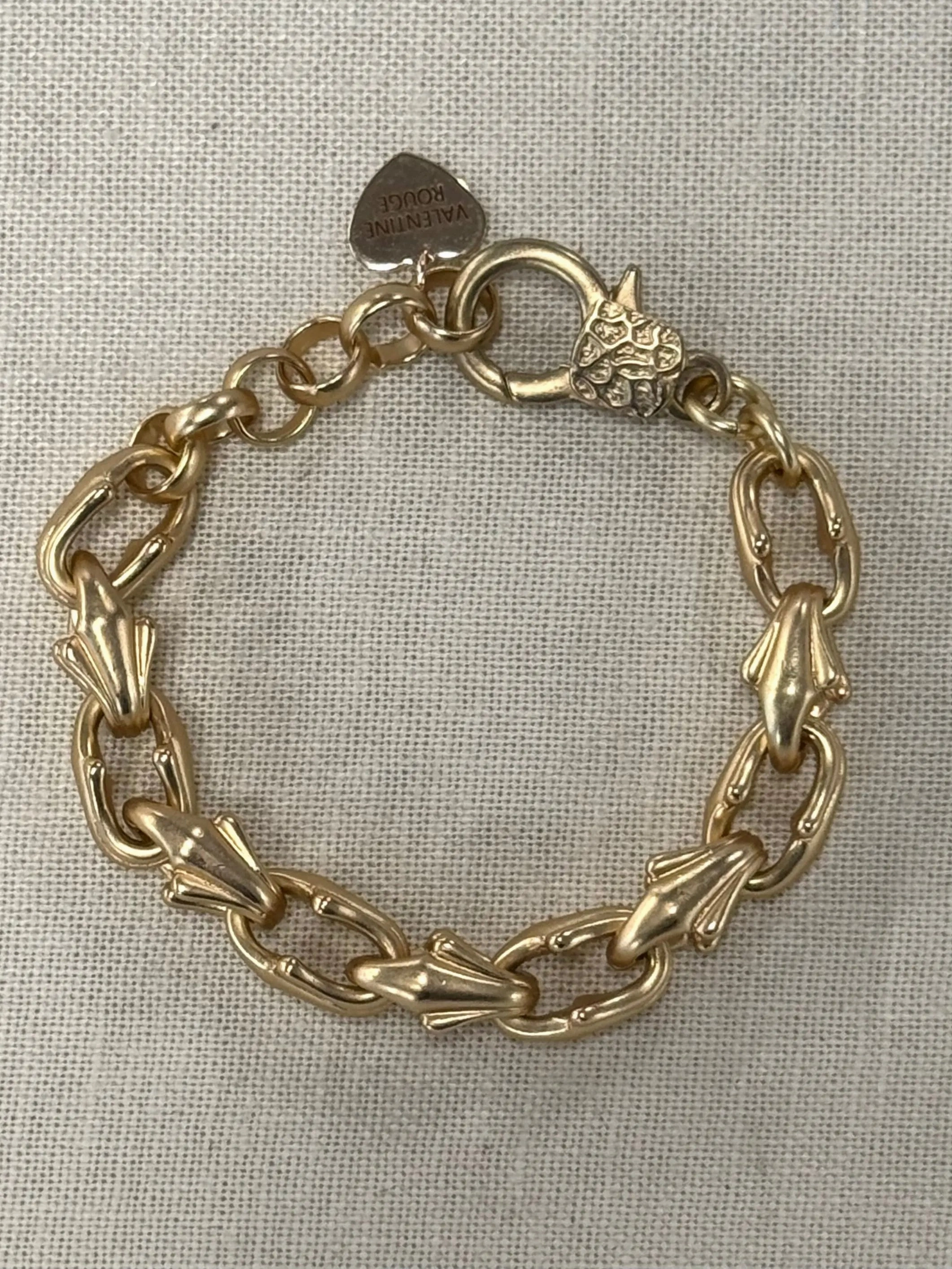 Fire In Her Soul Bracelet - Matte Gold