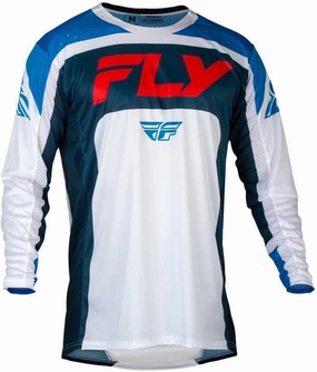 Fly Racing 377-7232X Lite Jersey Red/White/Navy 2X