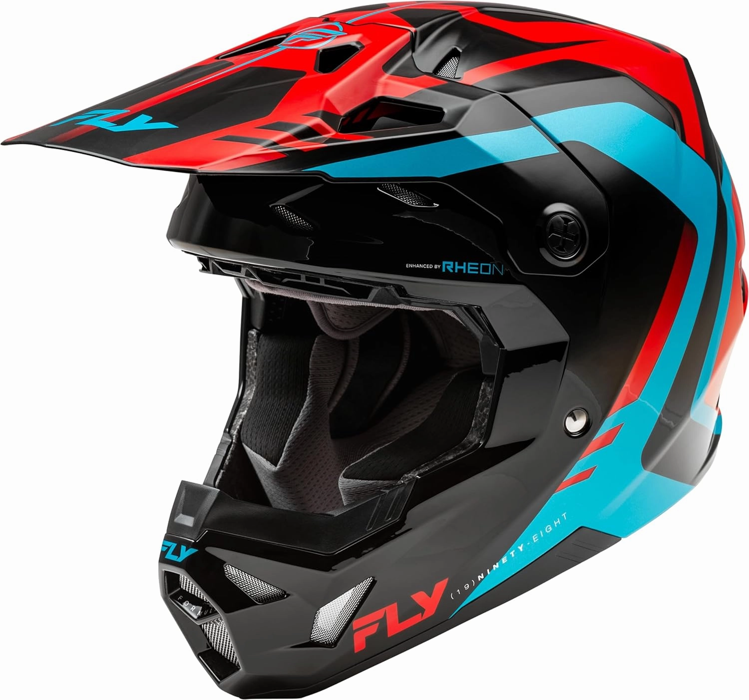 Fly Racing 73-0036L Formula Cp Krypton Helmet Red/Black/Blue Lg