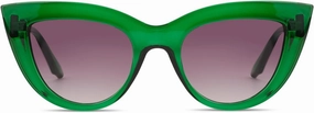 Freckles Mark Vintage Retro Cateye Sunglasses for Women Bold Colorful Cat Eye UV400 Protection