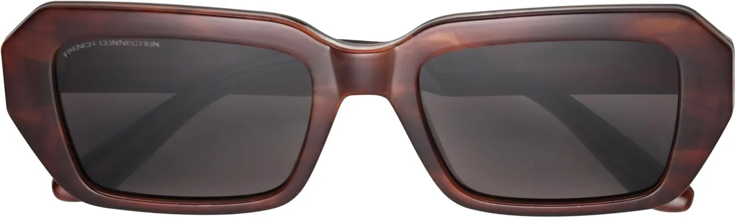 French Connection Women's Mabel Rectangular Sunglasses