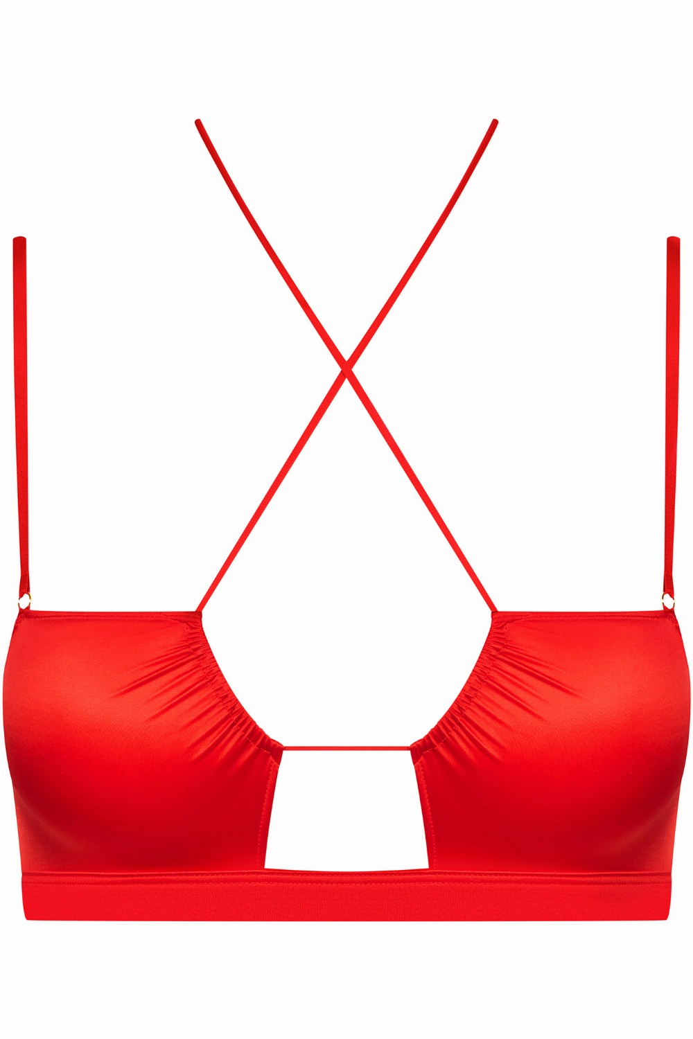 French Kiss Bralette Red