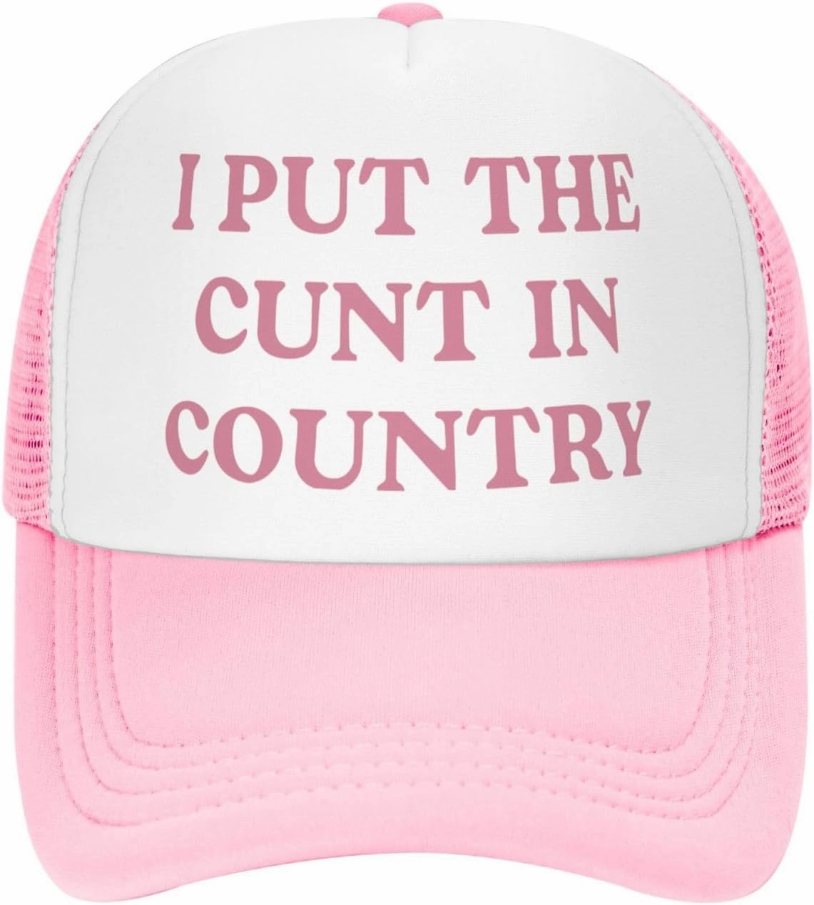 Funny Trucker Hats for Women Crazy Hats for Adults Pink Dirty Inappropriate Trucker Hats Cute Bachelorette Hats