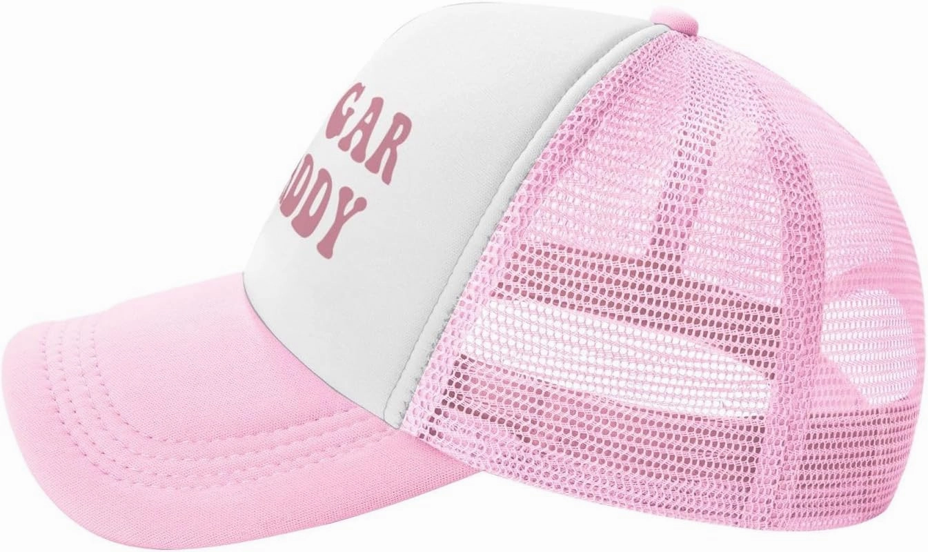 Funny Trucker Hats for Women Crazy Hats for Adults Pink Dirty Inappropriate Trucker Hats Cute Bachelorette Hats