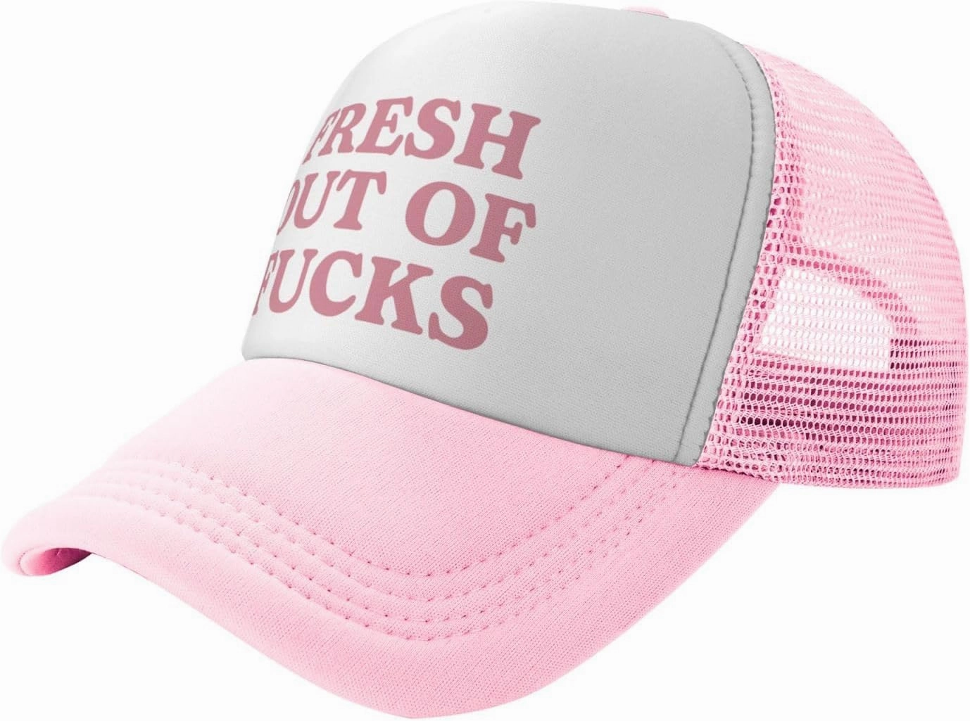 Funny Trucker Hats for Women Crazy Hats for Adults Pink Dirty Inappropriate Trucker Hats Cute Bachelorette Hats