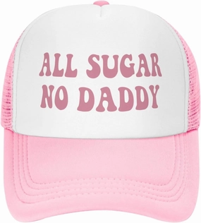 Funny Trucker Hats for Women Crazy Hats for Adults Pink Dirty Inappropriate Trucker Hats Cute Bachelorette Hats