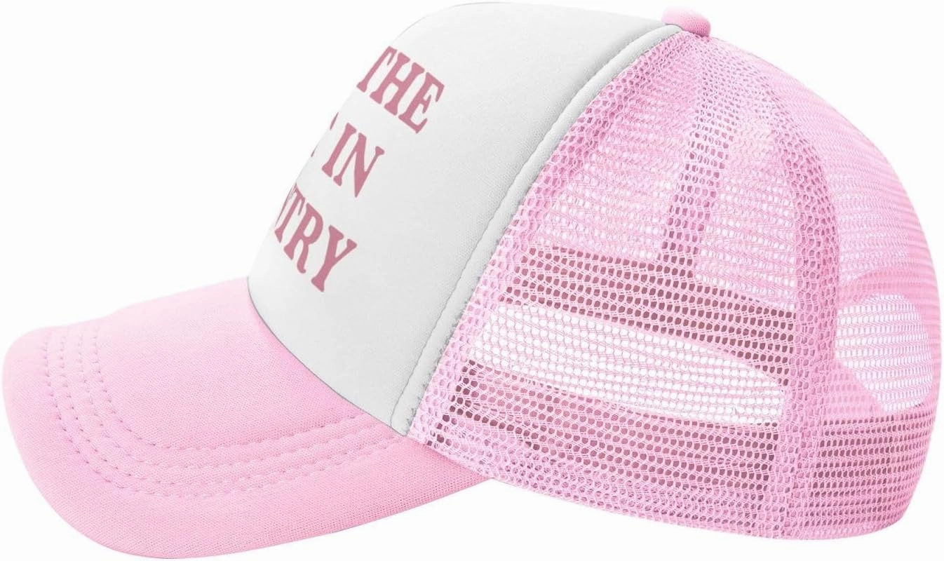 Funny Trucker Hats for Women Crazy Hats for Adults Pink Dirty Inappropriate Trucker Hats Cute Bachelorette Hats
