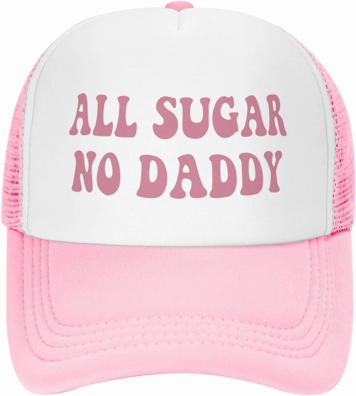 Funny Trucker Hats for Women Crazy Hats for Adults Pink Dirty Inappropriate Trucker Hats Cute Bachelorette Hats
