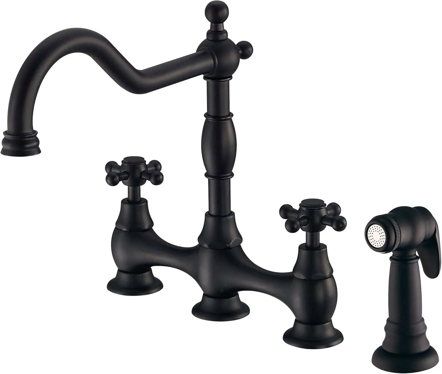 Gerber D404457BS Kitchen Faucet, Satin Black