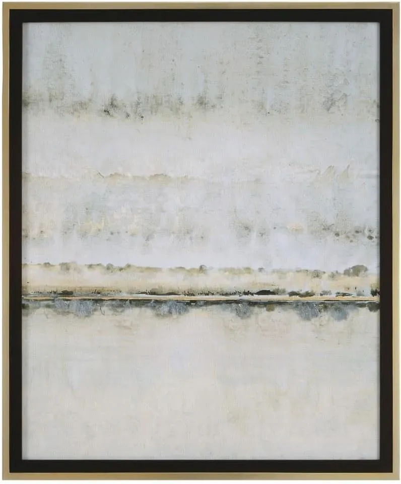 Gilded Horizon - Framed Wall Decor-39 Inches Tall and 33 Inches Wide