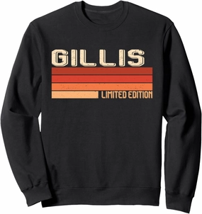 GILLIS Name Personalized Idea Men Retro Vintage GILLIS Sweatshirt