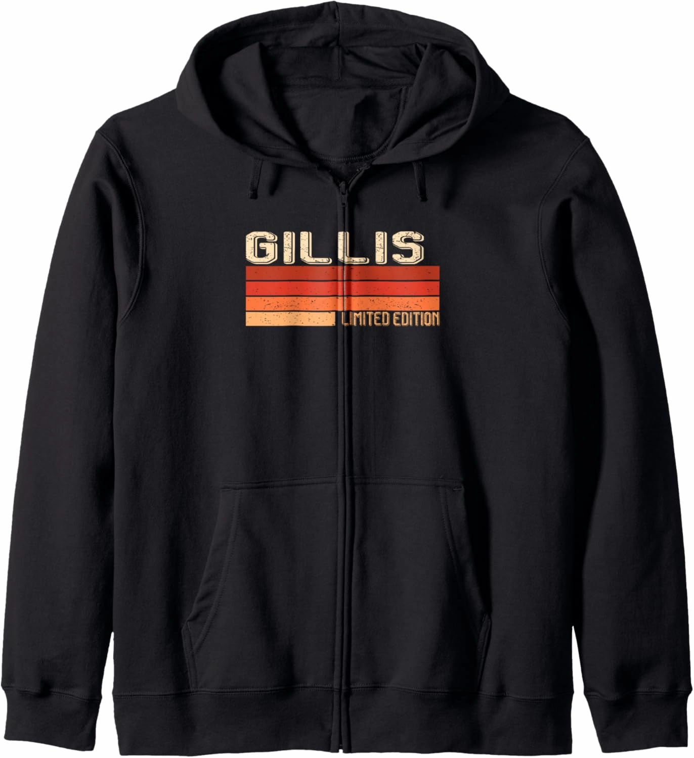 GILLIS Name Personalized Idea Men Retro Vintage GILLIS Zip Hoodie