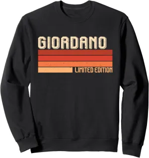 GIORDANO Name Personalized Idea Men Retro Vintage GIORDANO Sweatshirt