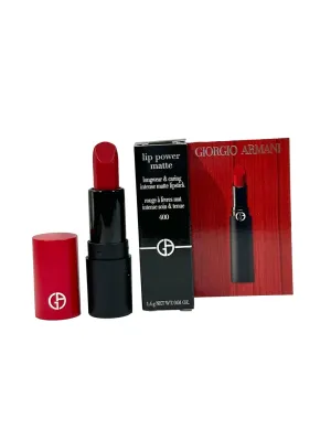 GIORGIO ARMANI Lipstick MINI (red) Lip Power Matte Color # 400 (looks RED) - 1.4 g / 0.04 oz (MINI/SMALL/SAMPLE SIZE/TRAVEL SIZE) - 3065