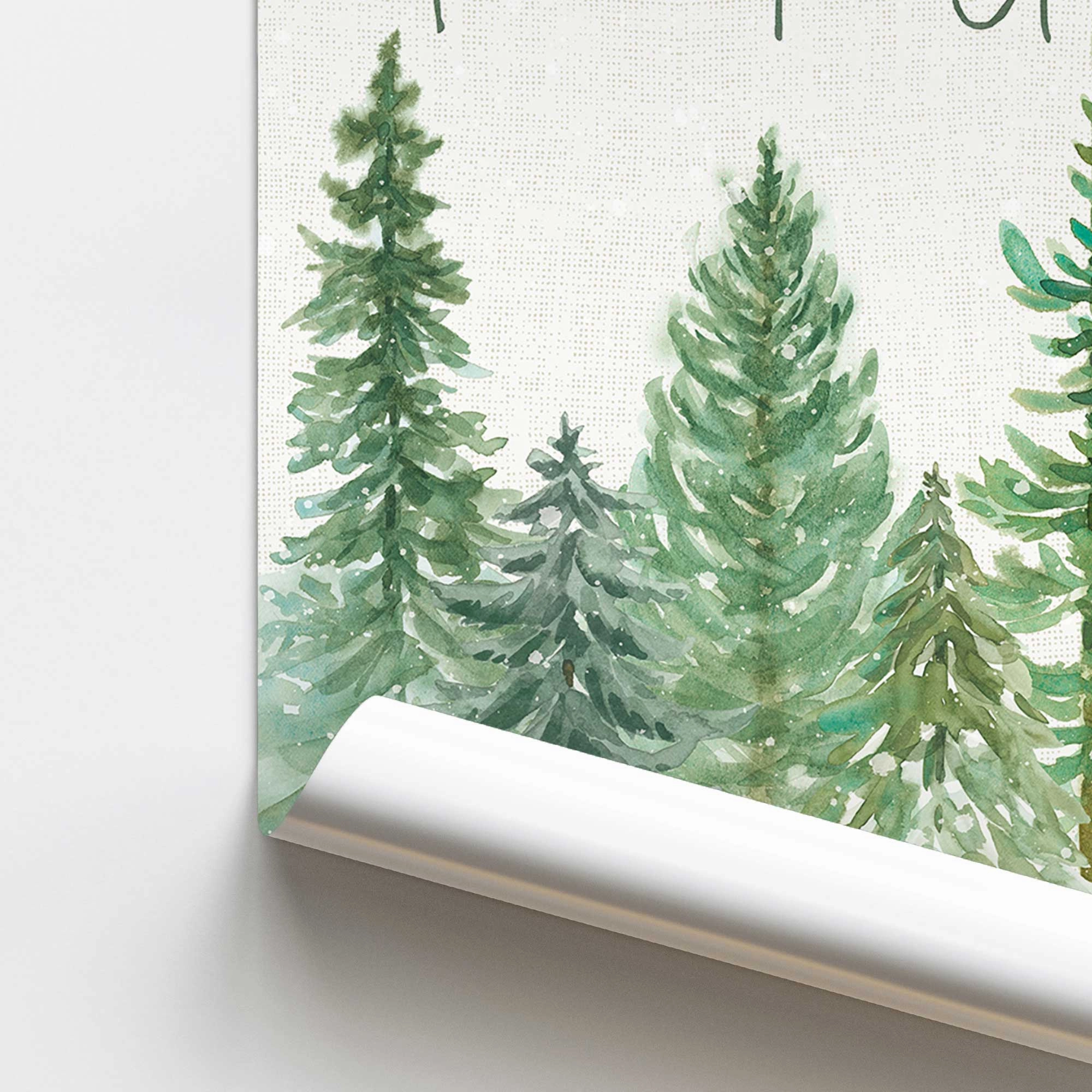 Glistening Treetops Print