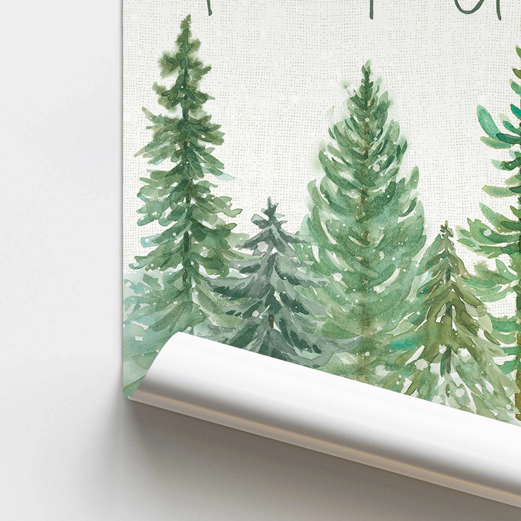Glistening Treetops Print