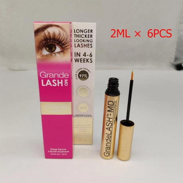 GRANDE LASH ENHANCING SERUM GOLD 2ML EYE LASH GROWTH SERUM GRANDE LASH MD SERUM