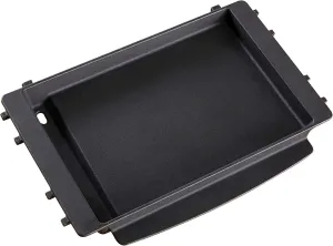 Grill Griddle 7658 Cast iron Griddle for Weber Gas Grill Griddle Spirit 200 300 Spirit II E-210 E-310 Series, for Weber Genesis Silver B C 1000-5000 Grill Grate Accessories Cast Iron Griddle Plate