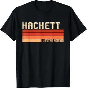 HACKETT Name Personalized Idea Men Retro Vintage HACKETT T-Shirt