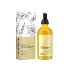 Hair Oil for Women, helps stimulate new hair growth and strengthens hair follicles, contains an active blend of Argan Oil, 100% natural (2 fl oz)