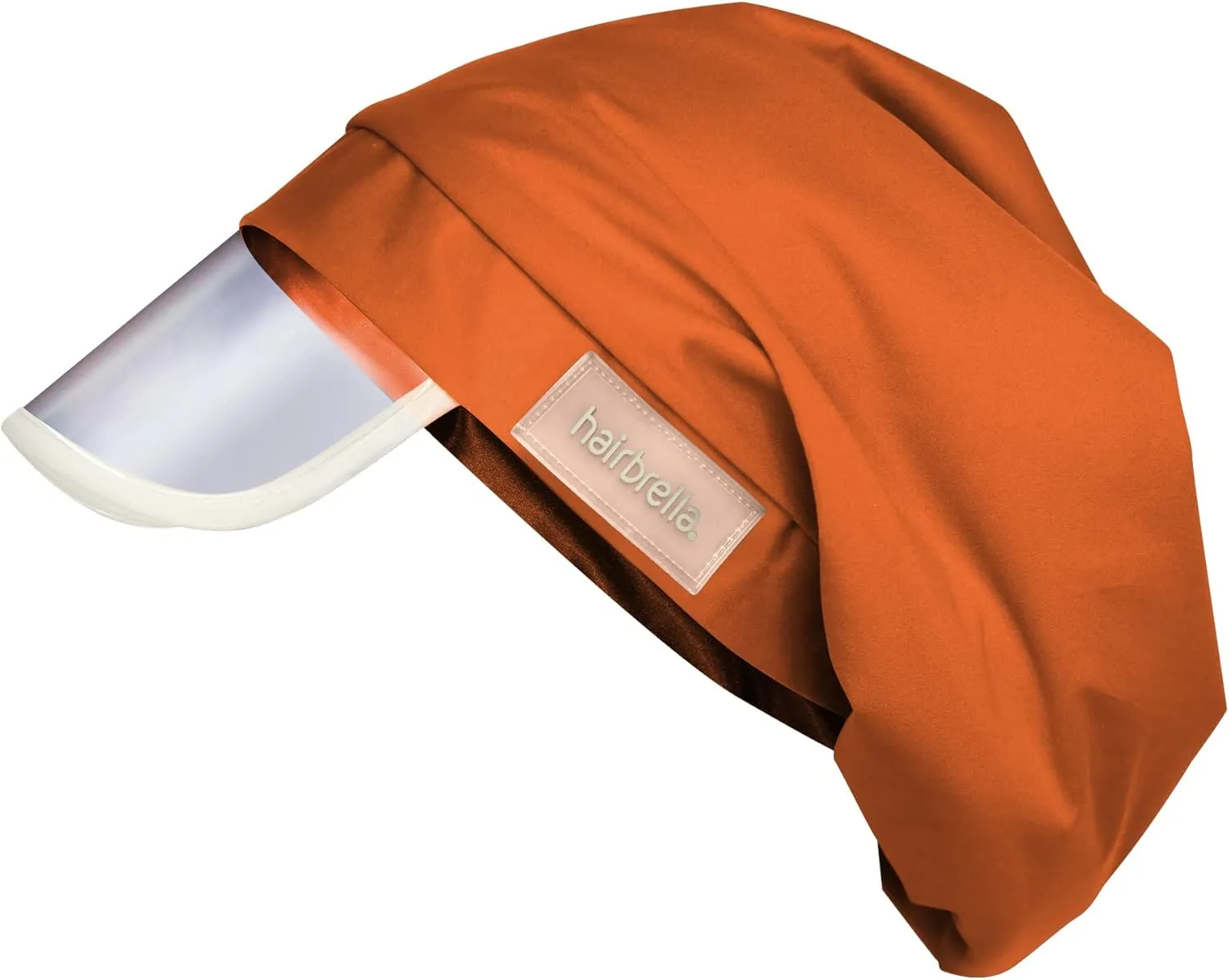 Hairbrella 100% Waterproof Rain Hats for Women, Satin Lined Caps, Full Hair Coverage, Packable Travel Accessory