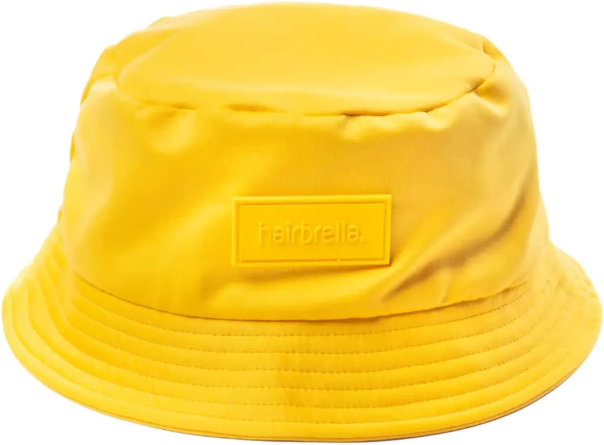 Hairbrella Waterproof Bucket Hat for Women and Men | Satin Lined Cap | UPF 50  Rain Hat, Packable, Outdoor
