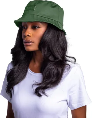 Hairbrella Waterproof Bucket Hat for Women and Men | Satin Lined Cap | UPF 50  Rain Hat, Packable, Outdoor