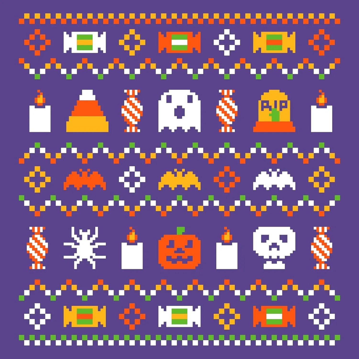 Halloween Ugly Sweater - Funny Spooky Halloween Costume Crewneck Sweatshirt