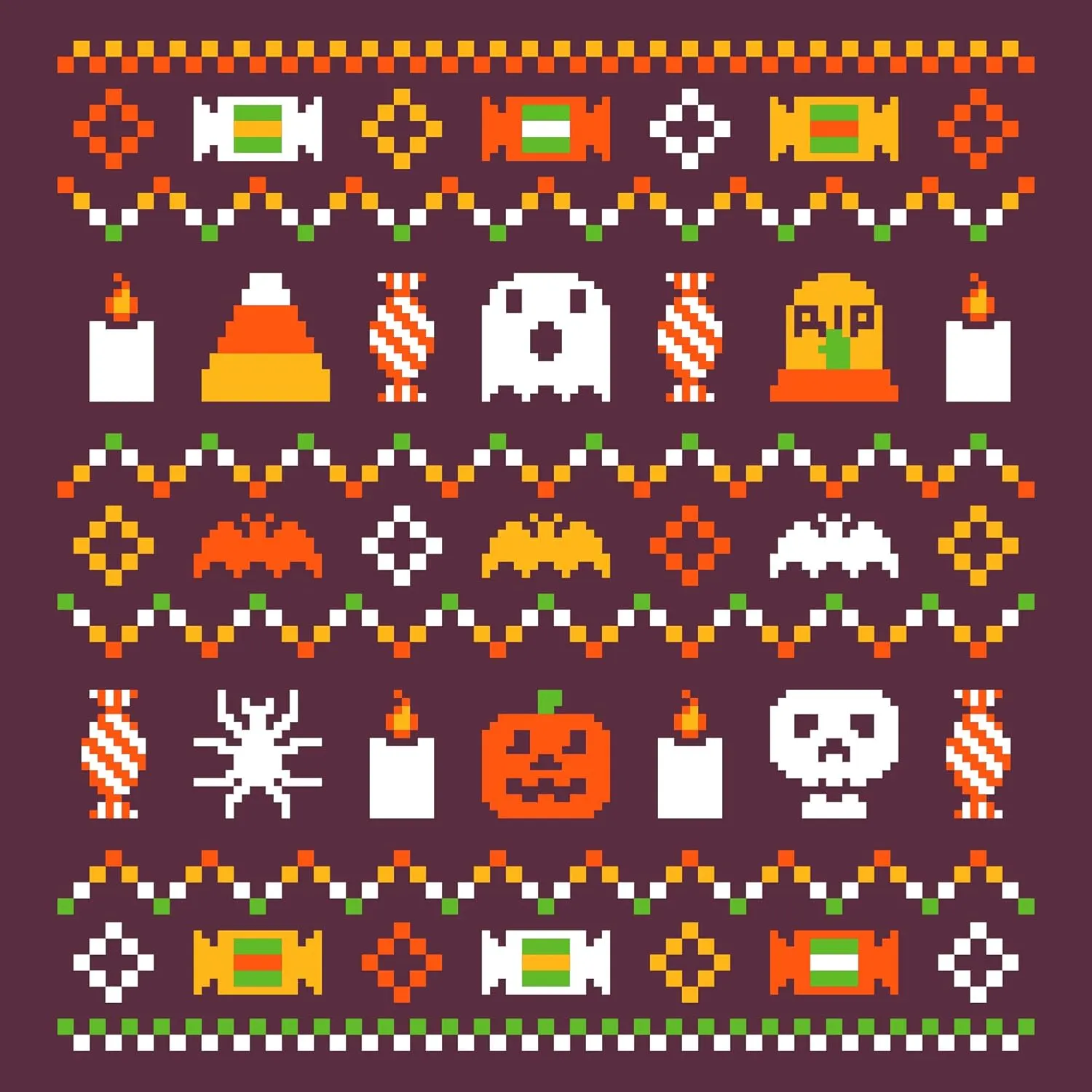 Halloween Ugly Sweater - Funny Spooky Halloween Costume Crewneck Sweatshirt