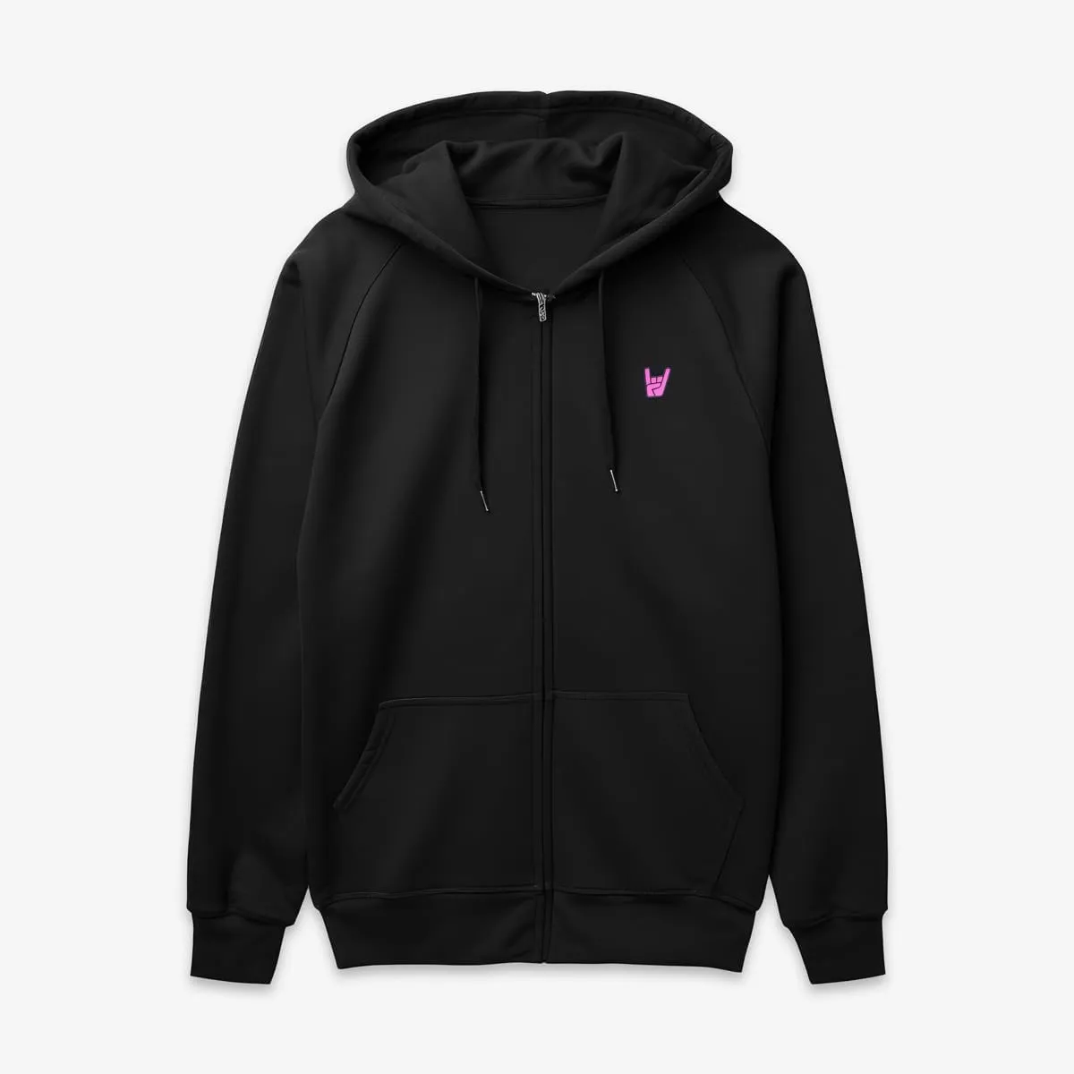 Hard Rock Unisex BET Performance Gradient Zip Hoodie Black