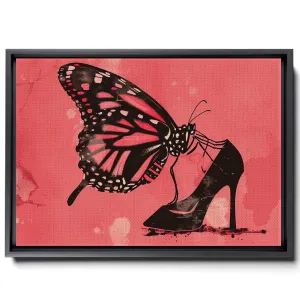 High Heels Wall Art Decor Painting Pictures Print On Canvas, Fashion Women Home Decor Framed Canvas Wall Art for Home Decoration Living Room Bedroom Artwork,abstract,Wall