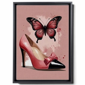High Heels Wall Art Decor Painting Pictures Print On Canvas, Fashion Women Home Decor Framed Canvas Wall Art for Home Decoration Living Room Bedroom Artwork,abstract, Arts