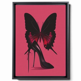 High Heels Wall Art Decor Painting Pictures Print On Canvas, Fashion Women Home Decor Framed Canvas Wall Art for Home Decoration Living Room Bedroom Artwork,abstract,Decor